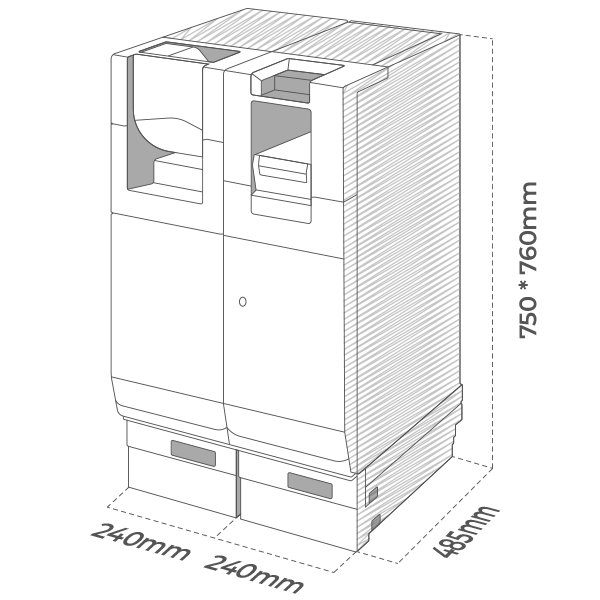 Dimensions CI-10X